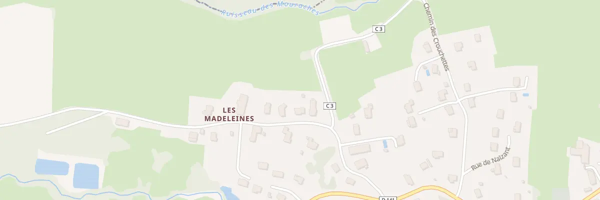 Plan du 208 Che des Madeleines à Saint-Didier