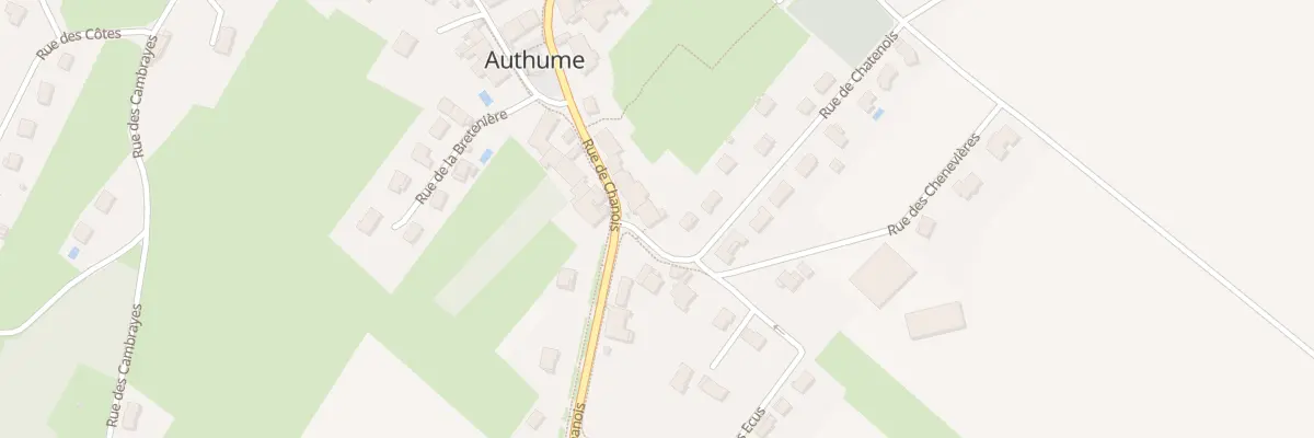 Plan du 45 Rue du Chanois à Authume