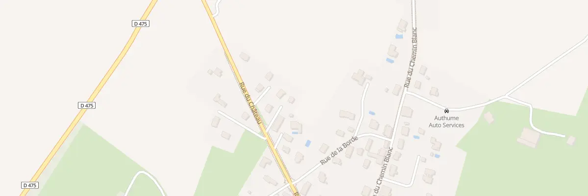 Plan du 38 Rue du Château à Authume