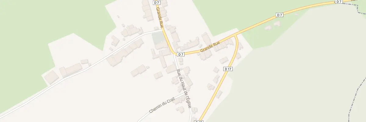 Plan du 1 Rue du Haut de l’Eglise à Grenant