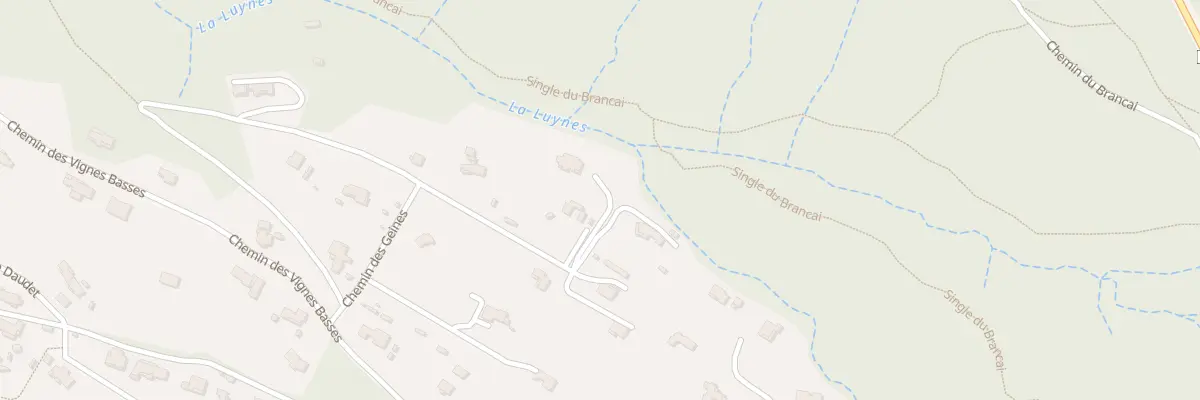 Plan du 9001 Les Geines à Mimet