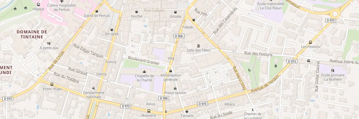 Plan du 135 Rue Mal Leclerc à Pertuis