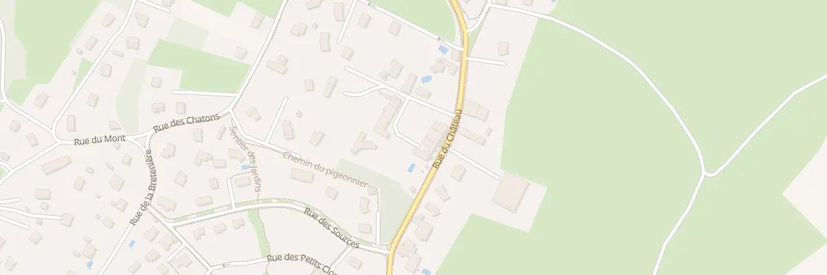Plan du 11 Rue du Château à Authume
