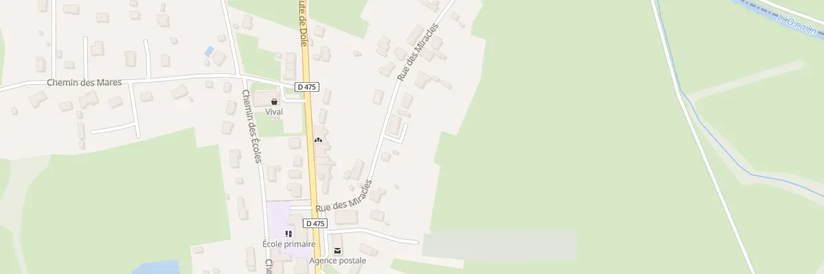 Plan du 9 Rue des Miracles au Deschaux