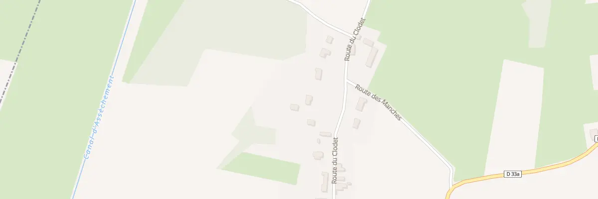 Plan du 283 Rte du Clodet au Bouchage