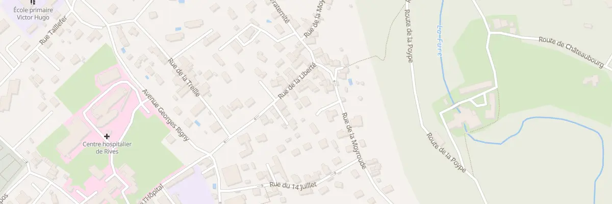 Plan du 51C Rue de la Liberte à Rives
