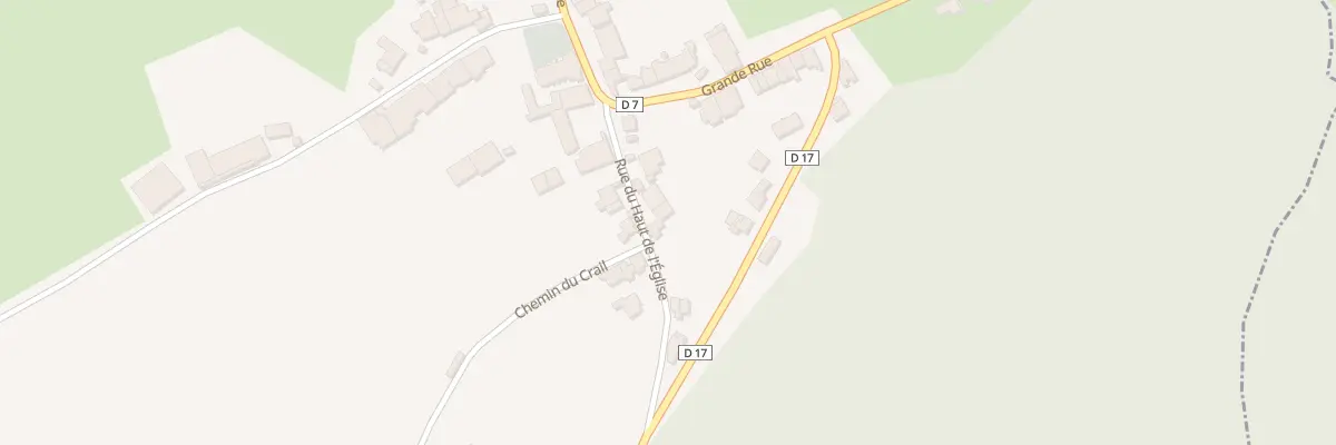 Plan du 7 Rue du Haut de l’Eglise à Grenant