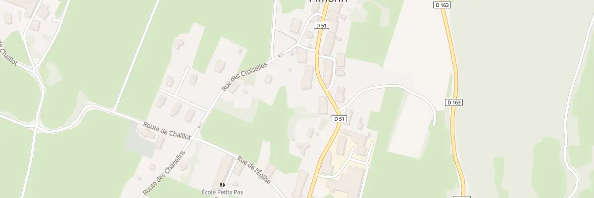 Plan du 50 Grande Rue à Pimorin