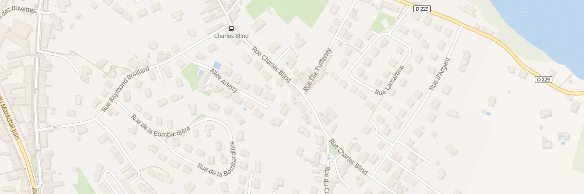 Plan du 61 Rue Charles Blind à Dole