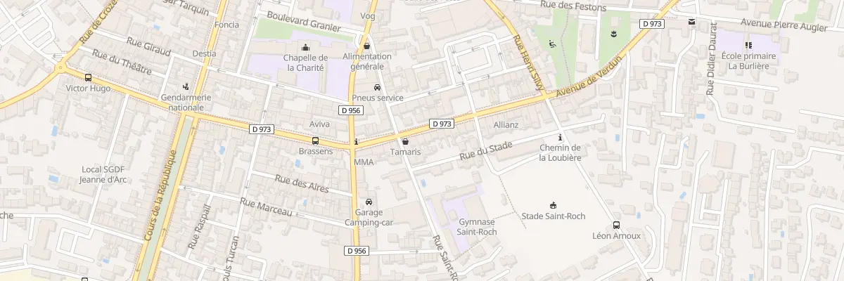 Plan du 78 Bd Ledru Rollin à Pertuis