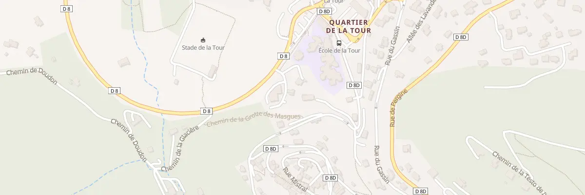 Plan du 5621 Le Village à Mimet