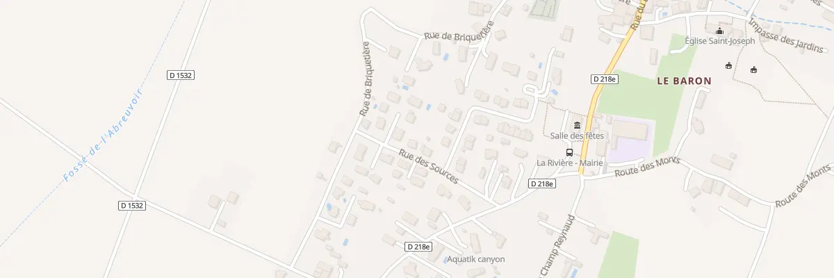 Plan du 122 Rue des Sources à La Rivière