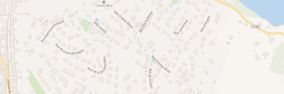 Plan du 65 Rue Charles Blind à Dole