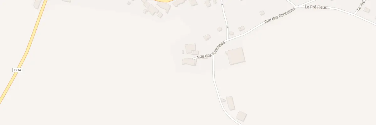 Plan du 17 Rue des Fontaines à Daillecourt