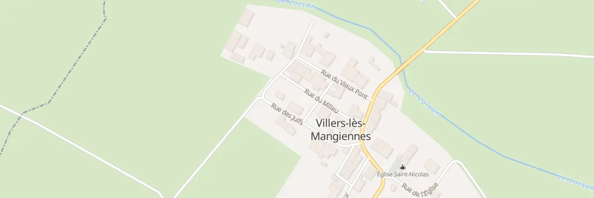 Plan du 2 Rue des Juifs à Villers-lès-Mangiennes
