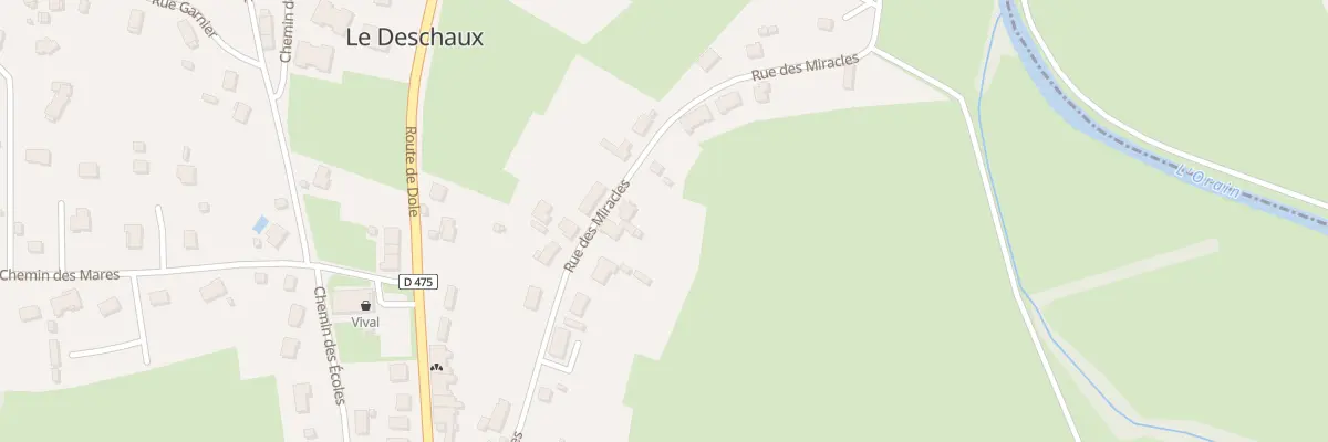 Plan du 17 Rue des Miracles au Deschaux