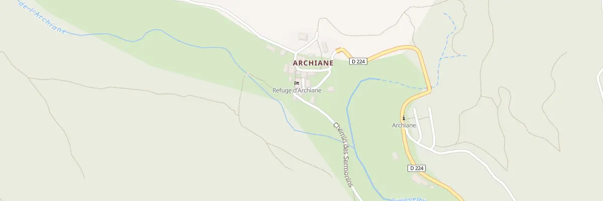 Plan du 5 Che des Prayols à Châtillon-en-Diois