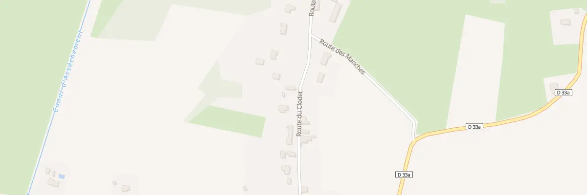 Plan du 231 Rte du Clodet au Bouchage