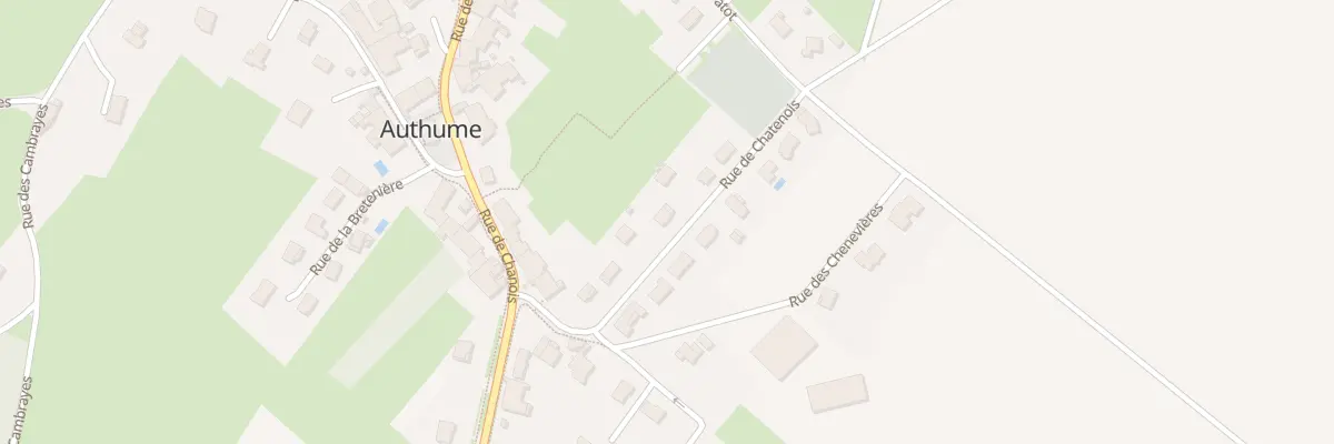Plan du 7 Rue de Chatenois à Authume