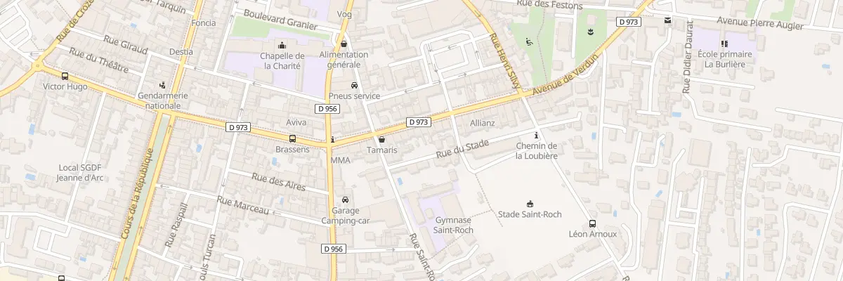 Plan du 108 Bd Ledru Rollin à Pertuis