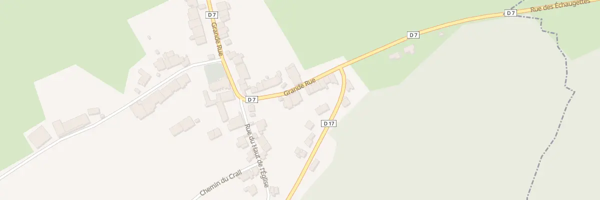 Plan du 50 Gr Grande Rue à Grenant