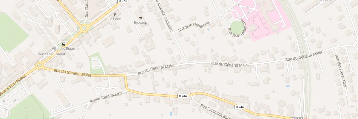 Plan du 24 Rue Anatoile Amoudru à Dole