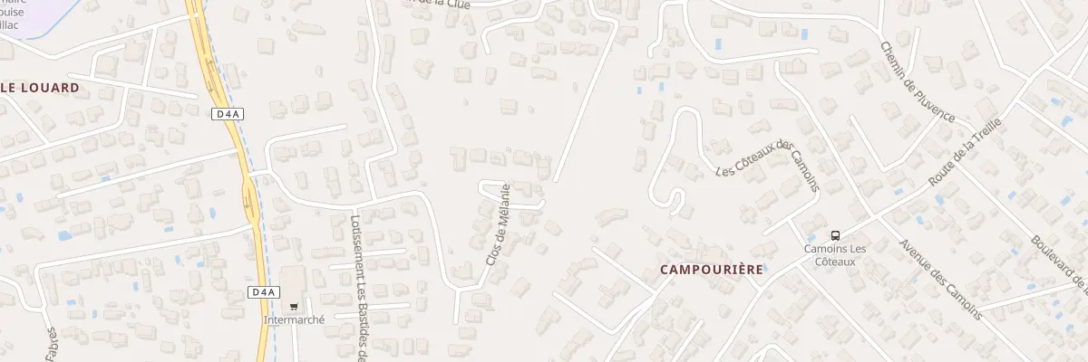 Plan du 5106F Imp Campourieres à Marseille 11e Arrondissement