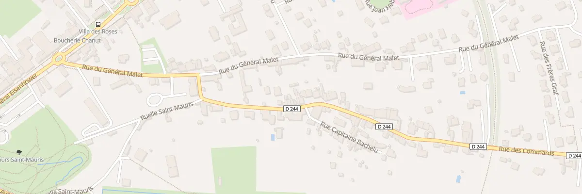 Plan du 20 Rue des Commards à Dole