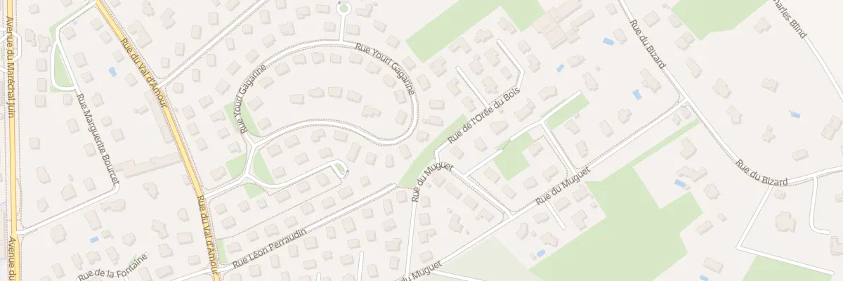 Plan du 50 Rue Gagarine à Dole