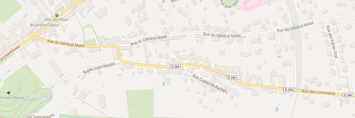 Plan du 22 Rue des Commards à Dole
