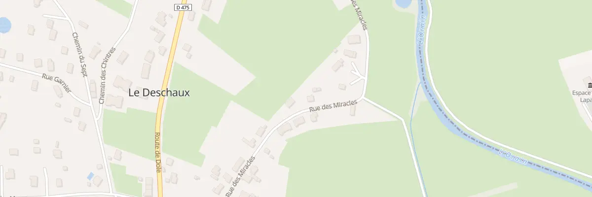 Plan du 12 Rue des Miracles au Deschaux