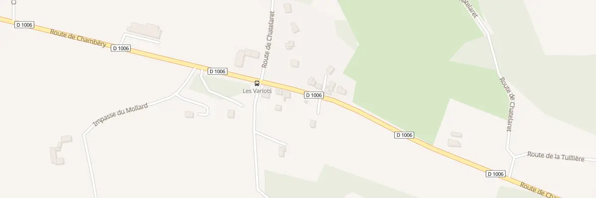 Plan du 190 Rte de Chambéry à Saint-Didier-de-la-Tour