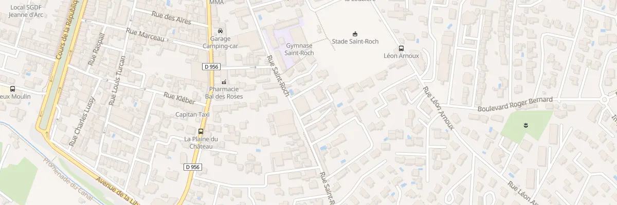 Plan du 353 Che de Saint Roch à Pertuis