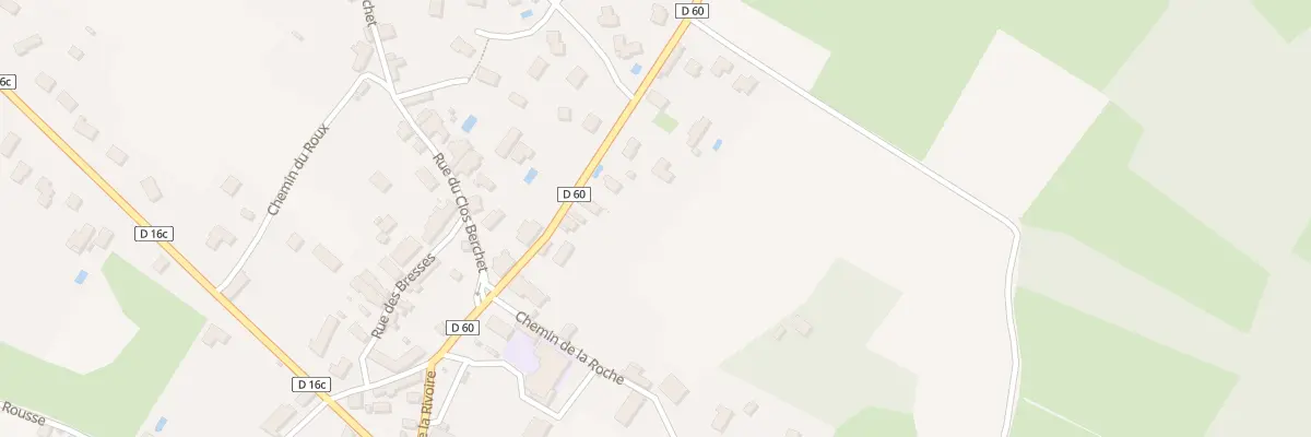 Plan de la Rue de la Rivoire à Saint-Victor-de-Morestel