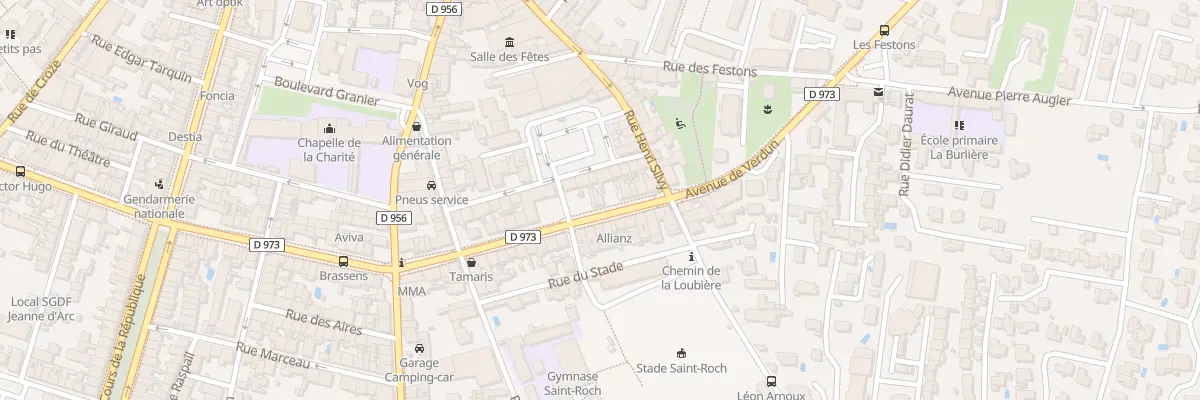 Plan du 183 Bd Ledru Rollin à Pertuis