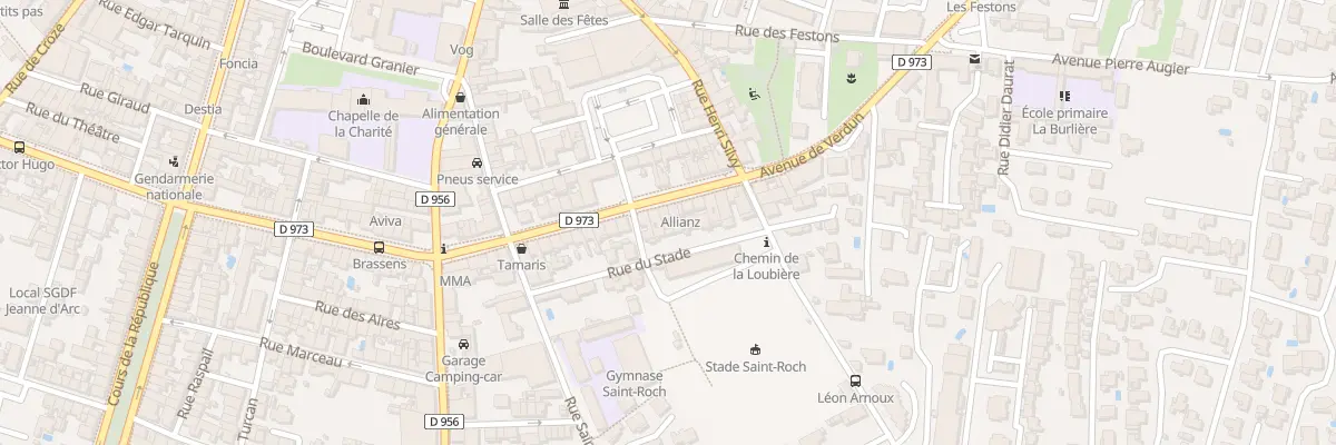 Plan du 178 Bd Ledru Rollin à Pertuis