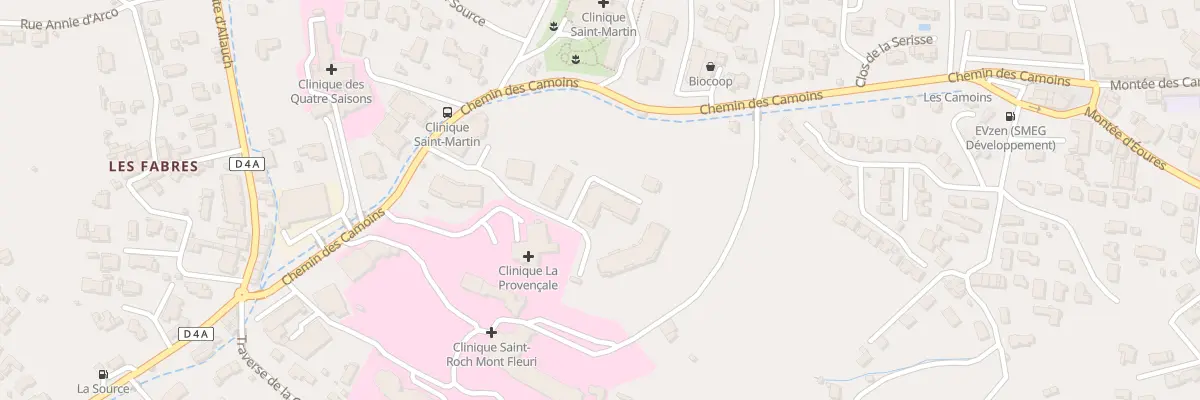 Plan du 172 Rte des Camoins à Marseille 11e Arrondissement