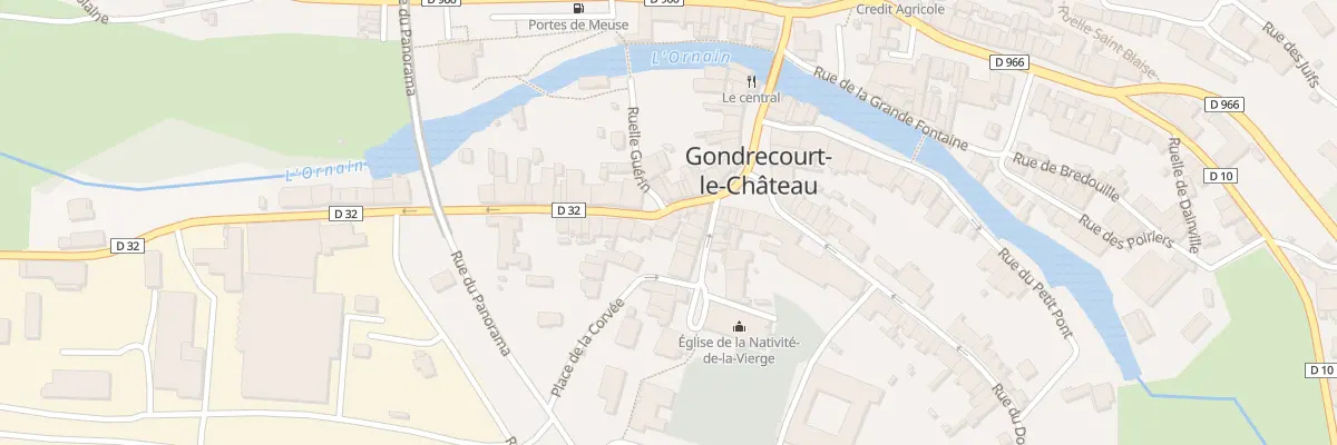 Plan du 7 Rue Armee Patton à Gondrecourt-le-Château