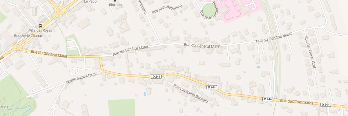 Plan du 32 Rue des Commards à Dole