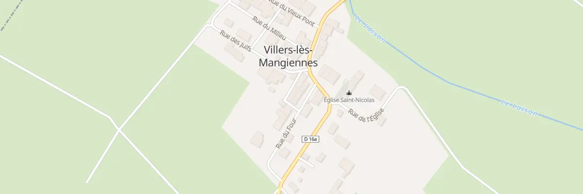 Plan du 1 Rue de l’Ecole à Villers-lès-Mangiennes