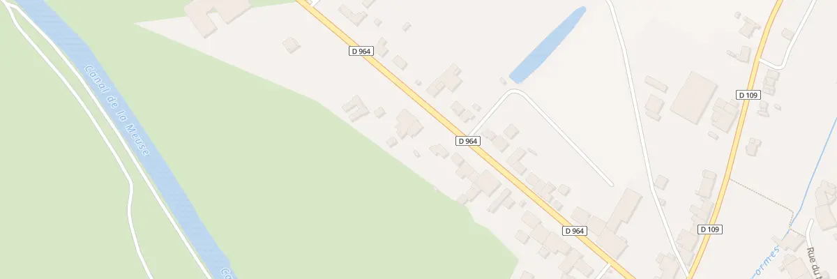 Plan du 83 Rue du Gen de Gaulle à Lacroix-sur-Meuse
