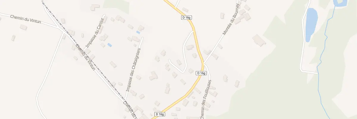 Plan du 95 Rte de la Croix Saint Marc aux Avenières Veyrins-Thuellin
