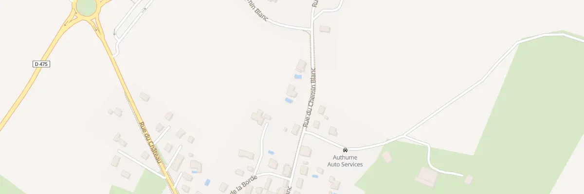 Plan du 19 Rue du Chemin Blanc à Authume