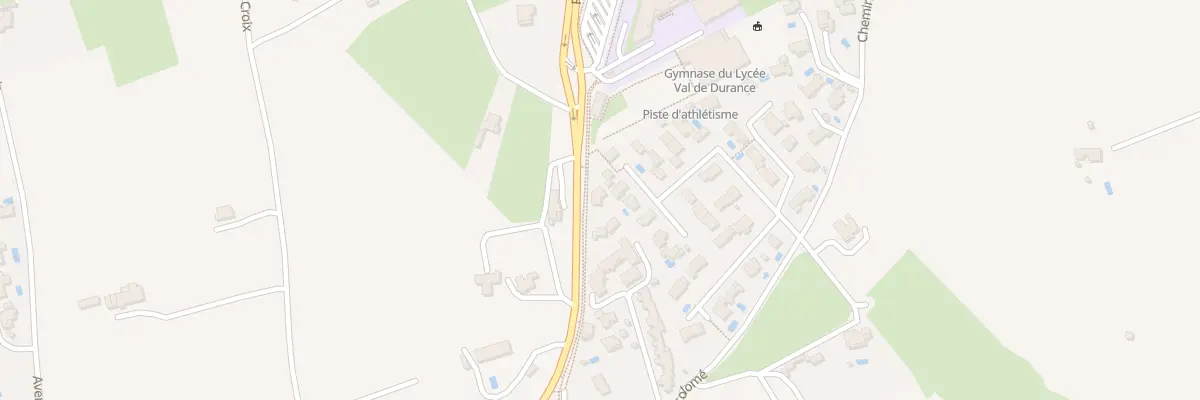 Plan du 780 Rte de la Bonde à Pertuis
