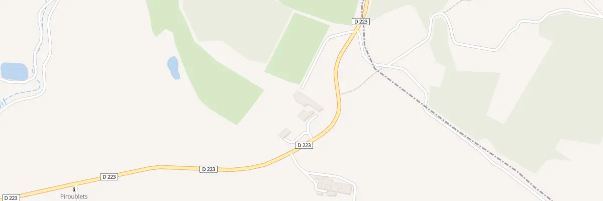 Plan du 9 Rte Rd 223 Piroubles à Castellet-en-Luberon