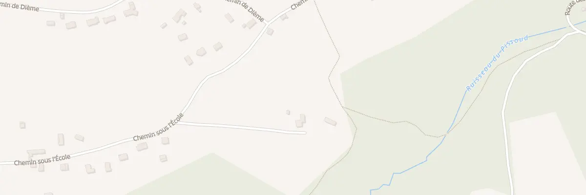 Plan du 237 Che sous l’Ecole à Faverges-de-la-Tour