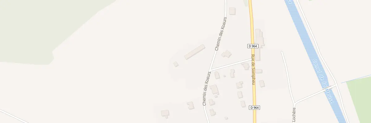 Plan du 44B Cr des Koeurs à Sampigny