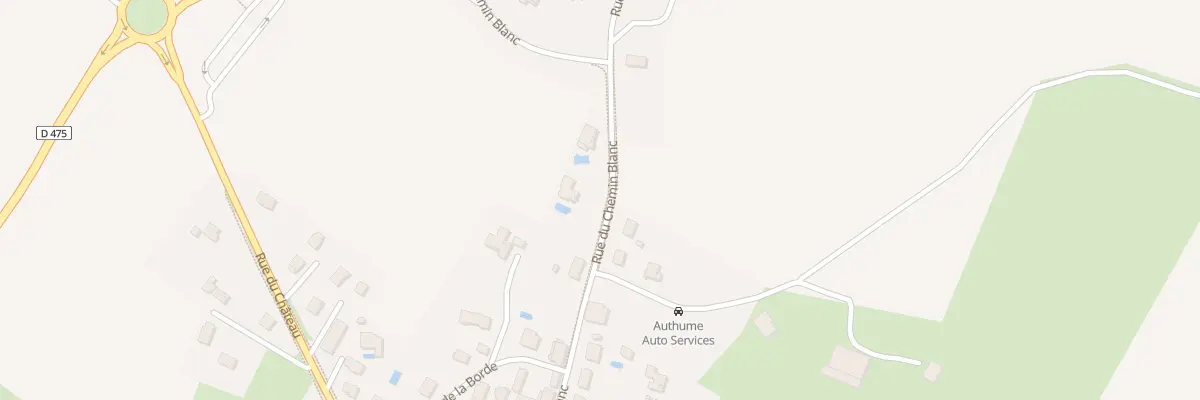 Plan du 17 Rue du Chemin Blanc à Authume