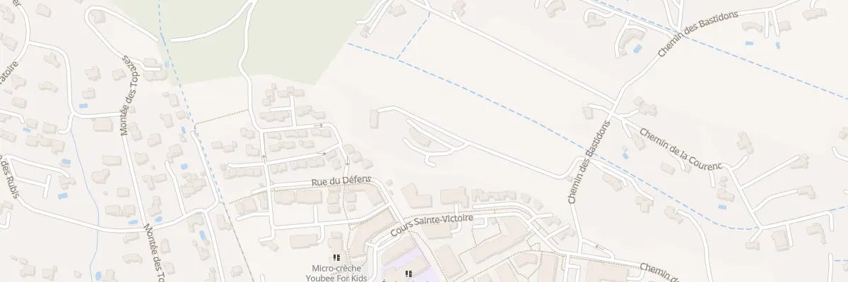 Plan du 645 Che des Bastidons à Meyreuil