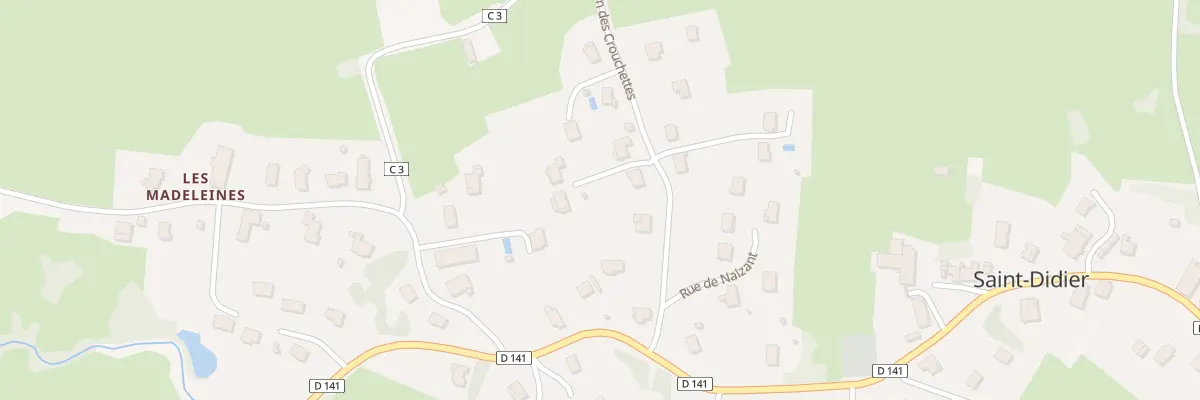 Plan du 149 Che des Crouchettes à Saint-Didier